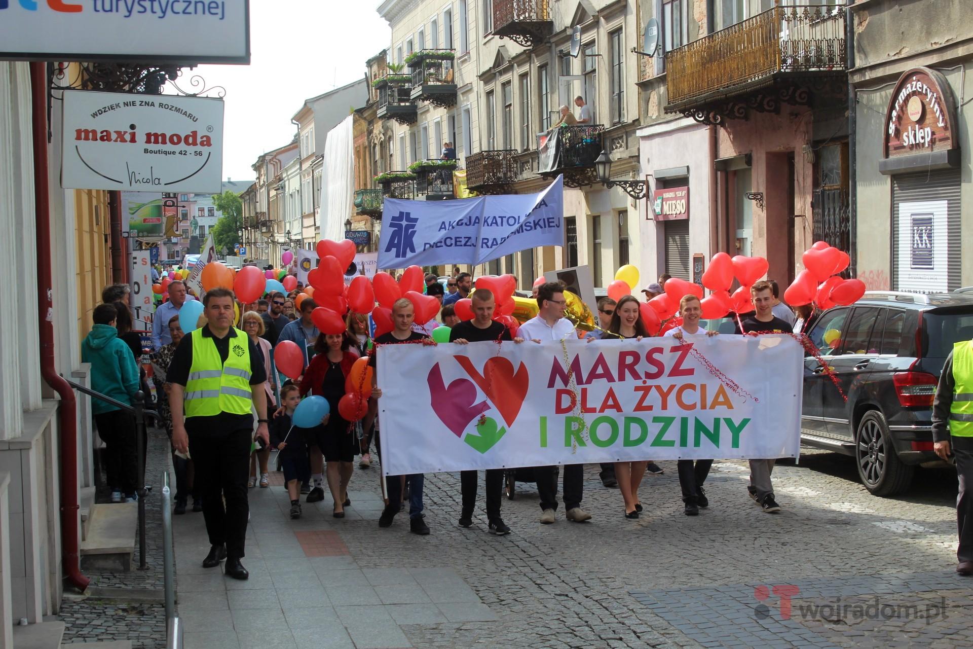 XI Radomski Marsz dla Życia i Rodziny / Fot. Bartosz Kamiński