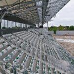 MOSiR w Radomiu "pochwalił się dobrymi wieściami". Prace przy murawie nowego stadionu Radomiaka potrwają dłużej.