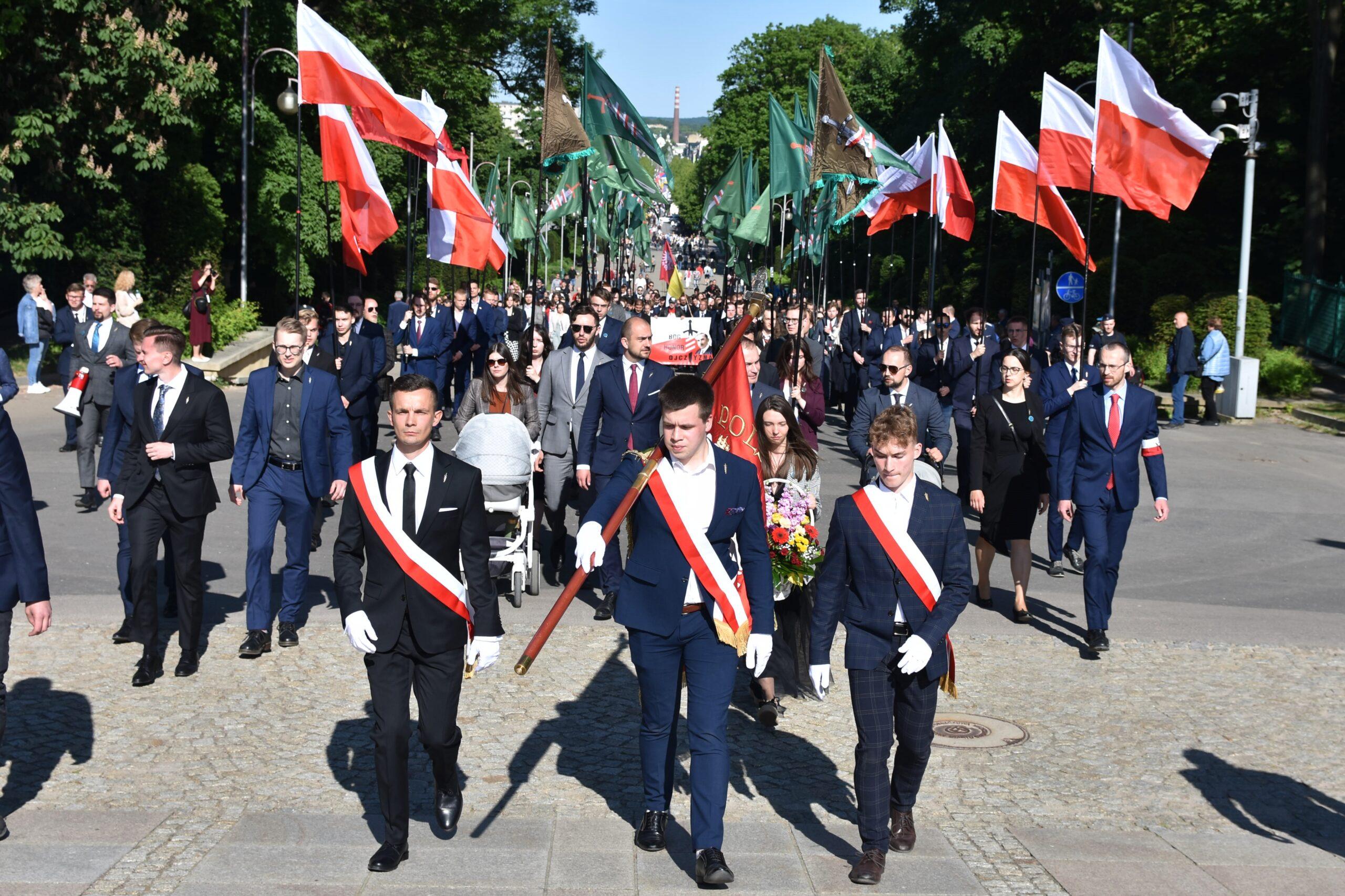 Narodowcy z całej Polski pielgrzymowali na Jasną Górę / fot. Młodzież Wszechpolska