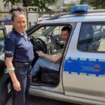 W środę, 13 lipca 2023 roku policjanci z komisariatu w Pionkach postanowili spełnić marzenie 35-latka zafascynowanego służbą w policji.