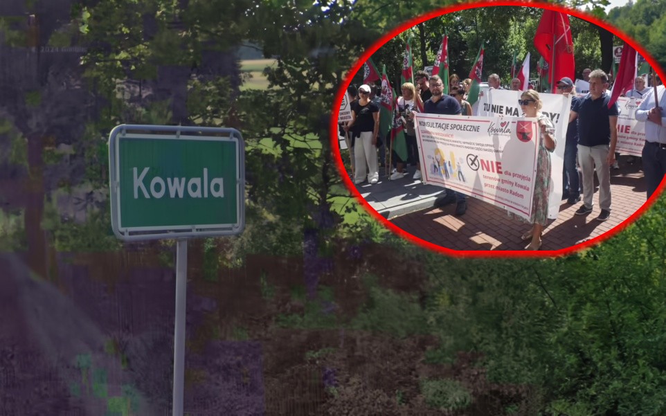 W środę, 30 lipca, delegacja mieszkańców gminy Kowala-Stępocina wraz z wójtem Wiesławem Pachniewskim udała się do Warszawy, by zaprotestować przeciwko planom rozszerzenia granic miasta Radomia kosztem ich gminy. Manifestacja odbyła się przed budynkiem Urzędu Rady Ministrów.