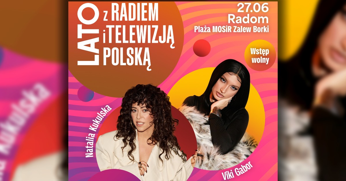 Znamy już pełny skład artystów, którzy wystąpią podczas koncertu z okazji 50. rocznicy Radomskiego Czerwca ’76. Wydarzenie odbędzie się 27 czerwca nad zalewem na Borkach w ramach trasy „Lato z Radiem i Telewizją Polską”. Na scenie pojawi się szerokie grono wykonawców reprezentujących różne gatunki muzyczne i pokolenia.