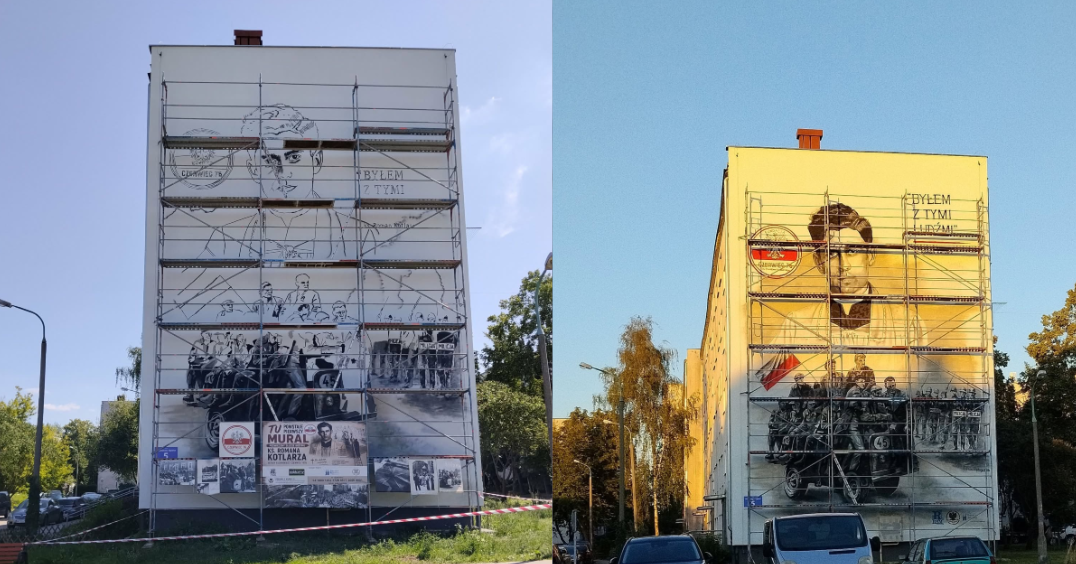 Na ścianie budynku przy ul. Powstańców Śląskich 5 w Radomiu powstaje mural poświęcony Słudze Bożemu ks. Romanowi Kotlarzowi. Uroczystość jego odsłonięcia poprzedzi Msza Święta w kościele pw. Chrystusa Króla.